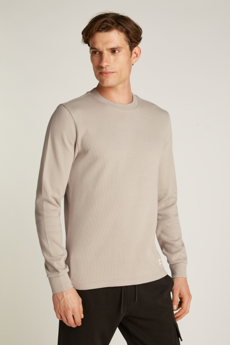 Calvin Klein woven label waffle